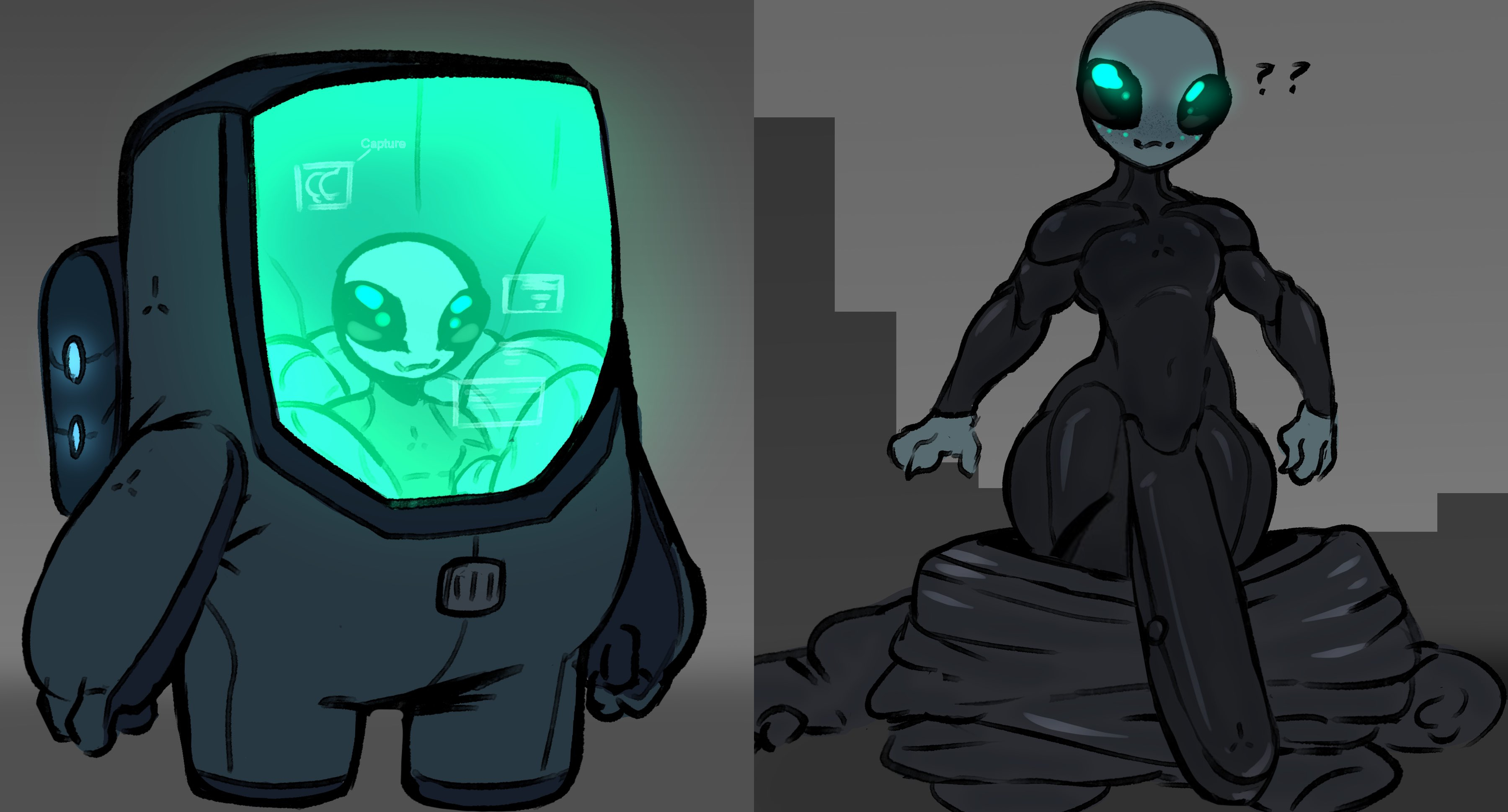 adorable, alien, alien boy, alien humanoid, ass, balls, big ass, big balls, big penis, blue glow, building, buildings, city, city background, cream (repomorame), cushion, cute, display, english, english text, femboy, glowing, glowing eyes, glowing green eyes, green eyes, hazmat suit, high tech, hung, hung femboy, latex, latex clothing, latex suit, male, penis, question mark, removed clothing, removing clothing, repomorame, sci-fi, scifi, screen, skin tight, skin tight outfit, skin tight suit, suit, text, thick clothes, vein, veins, visor