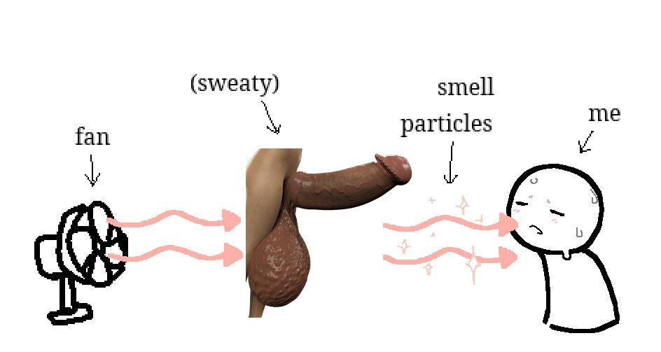 1boy, 1futa, asian futa, balls, chuchi, fan, fat balls, futanari, intersex, male, meme, musk, musky cock, penis, relatable, shitpost, smelling, smelly cock, sweating, you