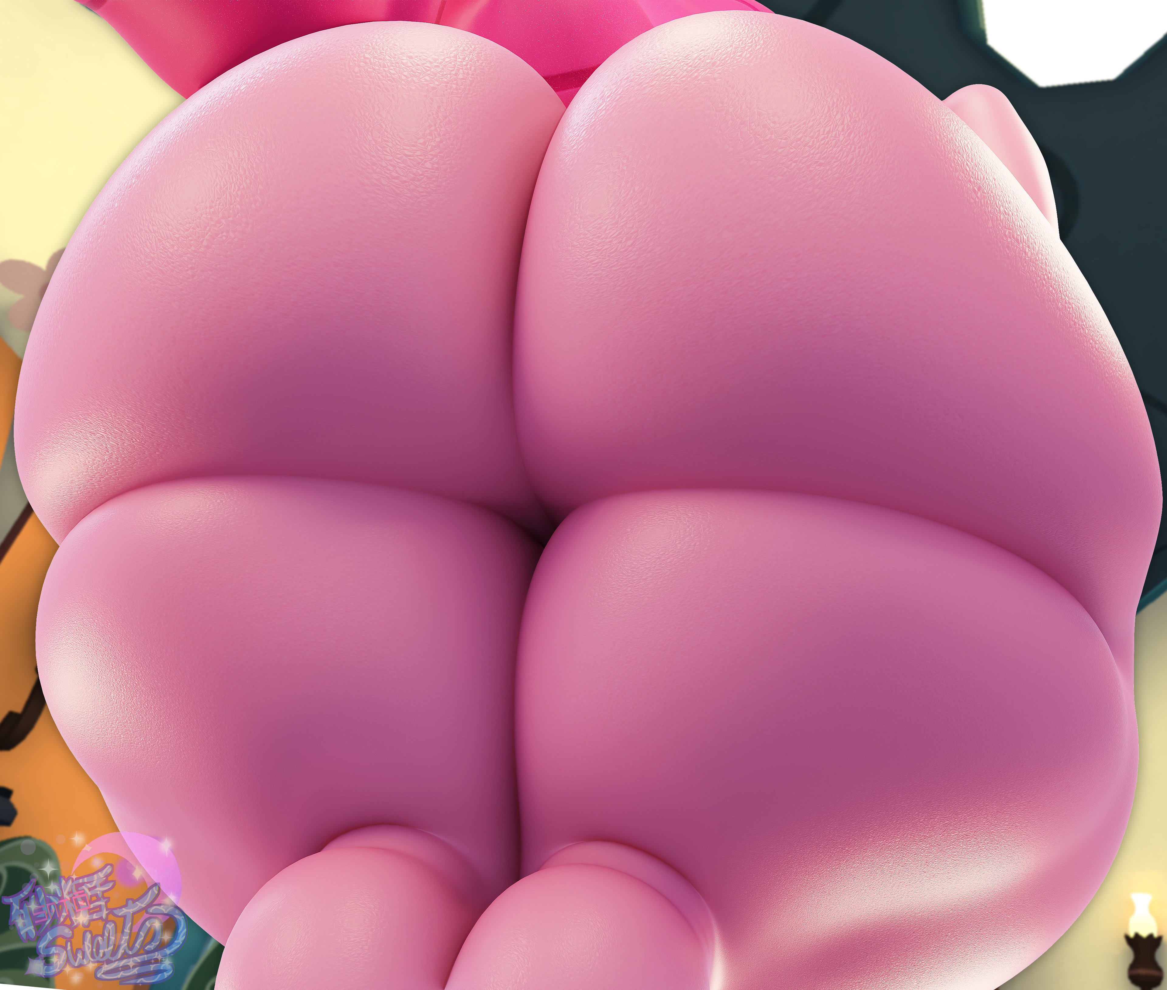 1girls, 3d, anthro, anthrofied, ass, ass bigger than head, ass focus, behind view, big ass, big butt, bubble ass, bubble butt, curvaceous, curvy, curvy figure, earth pony, equine, female, female only, friendship is magic, furry, geodat64, hasbro, horse, huge ass, low-angle view, my little pony, nude, pinkie pie (mlp), pony, solo, solo female, tail, thick thighs, unseen female face, voluptuous, voluptuous female, wide hips