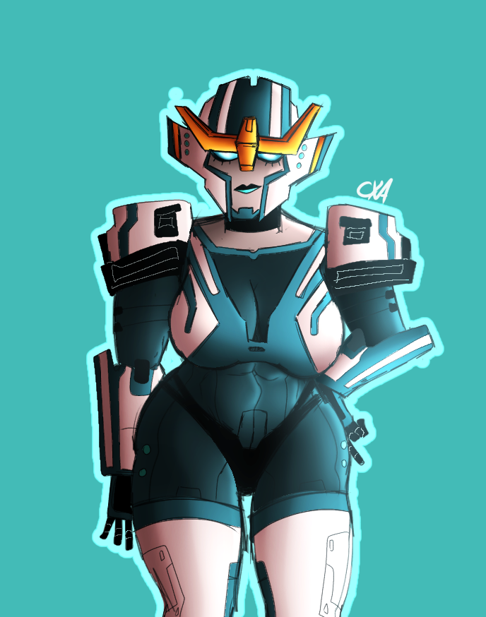 abs autobot bra choker chromexorannex cybertronian fit_female lips lipstick ourobouro panties pierced_nipples robot robot_girl slutty_clothing slutty_outfit small_panties strongarm_(transformers) thick_thighs thigh_gap thighhighs thighs transformers transformers_robots_in_disguise_(2015)