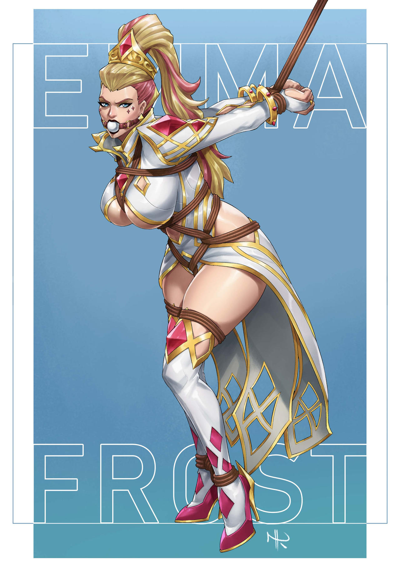 Emma Frost (X-Men) Rule 34 Image