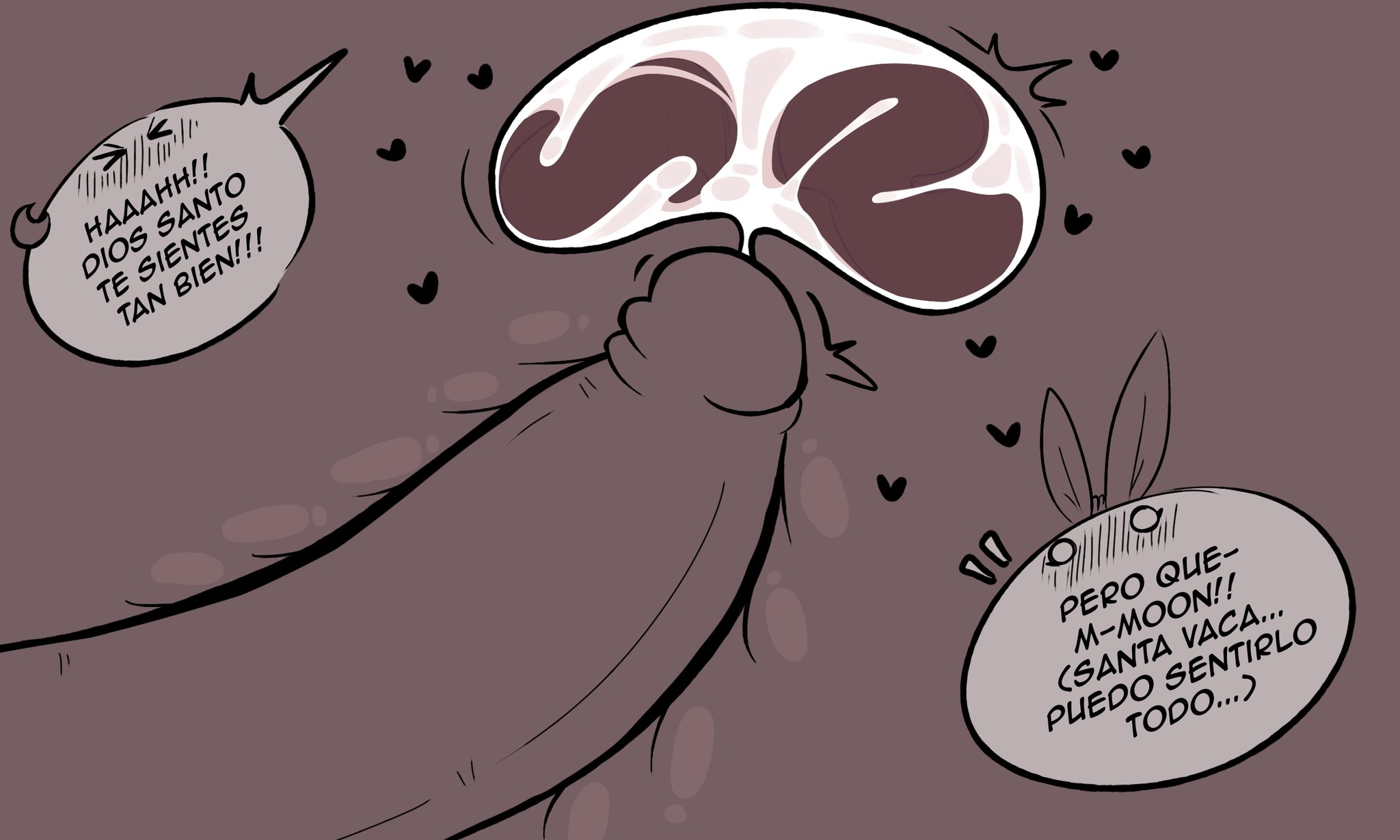 blush, comic, comic page, cum, cum in pussy, cum inside, dialogue, heart symbol, midnight desires (comic), moonlightdrawings, moonlightdrawinguwu, penetration, penis, penis in pussy, pussy penetration, simple background, simple coloring, text, text bubble, vagina, vaginal penetration