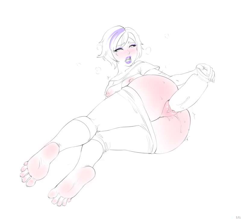 1girls, asian, ass, barefoot, big ass, big dildo, big hero 6, blush, breasts, breasts out, clothing, clothing aside, clothing pull, dildo, dildo in pussy, dildo insertion, disney, emo, exposed breasts, feet, female, female focus, female only, functionally nude, gogo tomago, goth, heavy breathing, legoman, lipstick, marvel, marvel comics, masturbation, moan, nipples, pants down, partially clothed, purple hair, purple lipstick, pussy, pussy juice, simple background, soles, sweat, thick thighs, toes, vagina, vaginal, vaginal insertion, vaginal juices, vaginal object insertion, vaginal penetration, wet pussy, white background, yoga pants