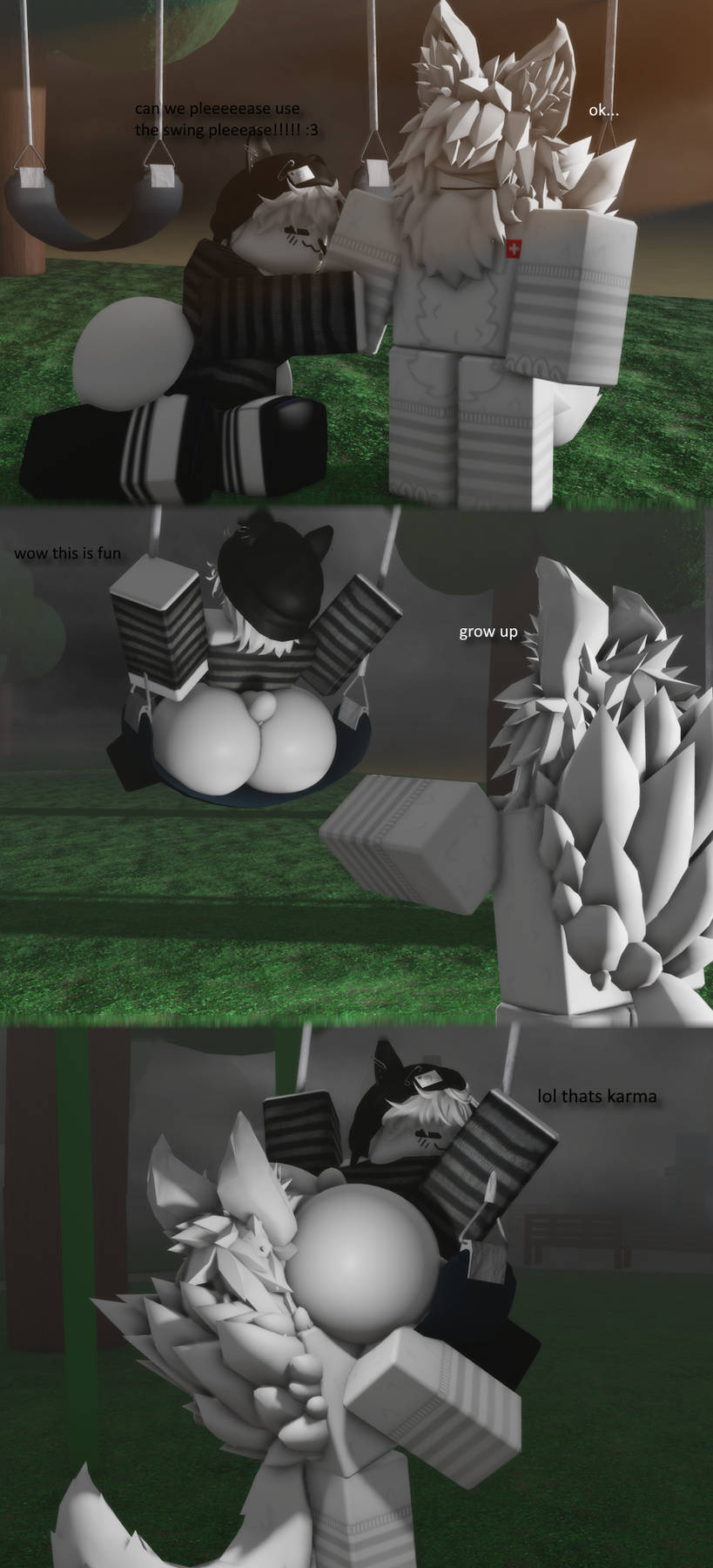 3d, ass, ass smothering, big ass, femboy, furry, gay, luvia (mermio), male, massive ass, mermio, roblox, robloxian, shark tail, smothering, smothering ass, tagme