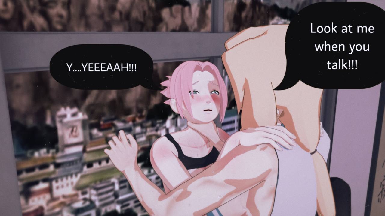 3d big_breasts big_penis blonde_hair domination futanari helping konoha muscular naruto naruto_(series) naruto_shippuden pink_hair sakura_haruno tsunade