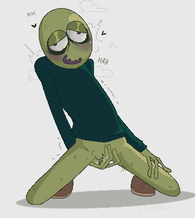 ambiguous_penetration masturbation salad_fingers salad_fingers_(series) self_upload tagme