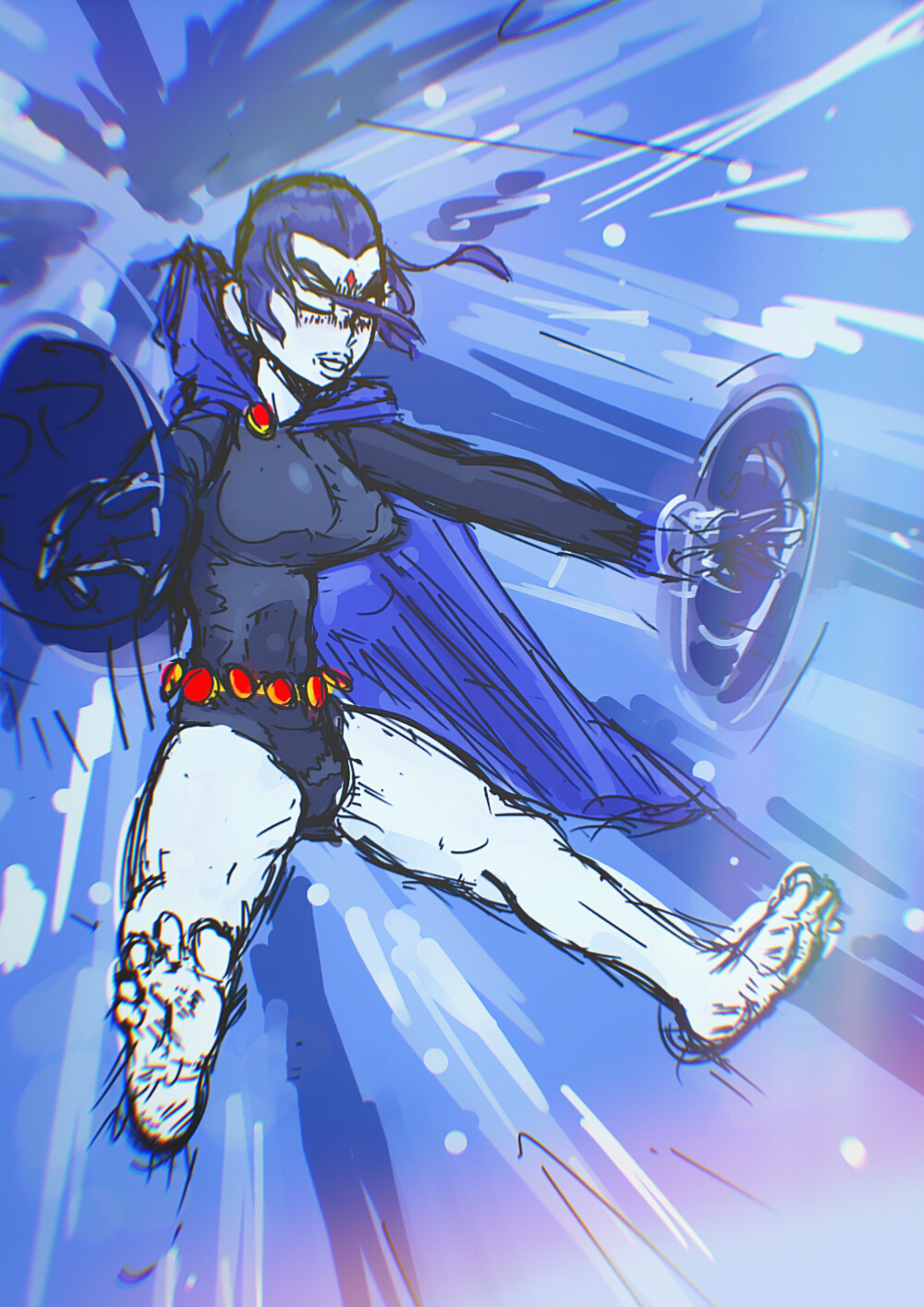 Raven (Dc) Rule 34 Image