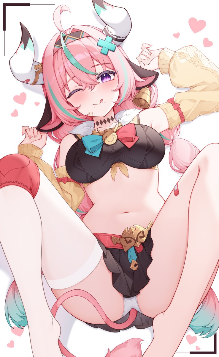 2d cowgirl female female_only genshin_impact horns hoyoverse mihoyo mihoyo_technology_(shanghai)_co._ltd. natlan_girls thick thick_thighs varesa varesa_(genshin_impact)