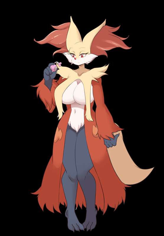 bray's_mom delphox fruit furry_female lucyfercomic pokemon pokemon_(species)