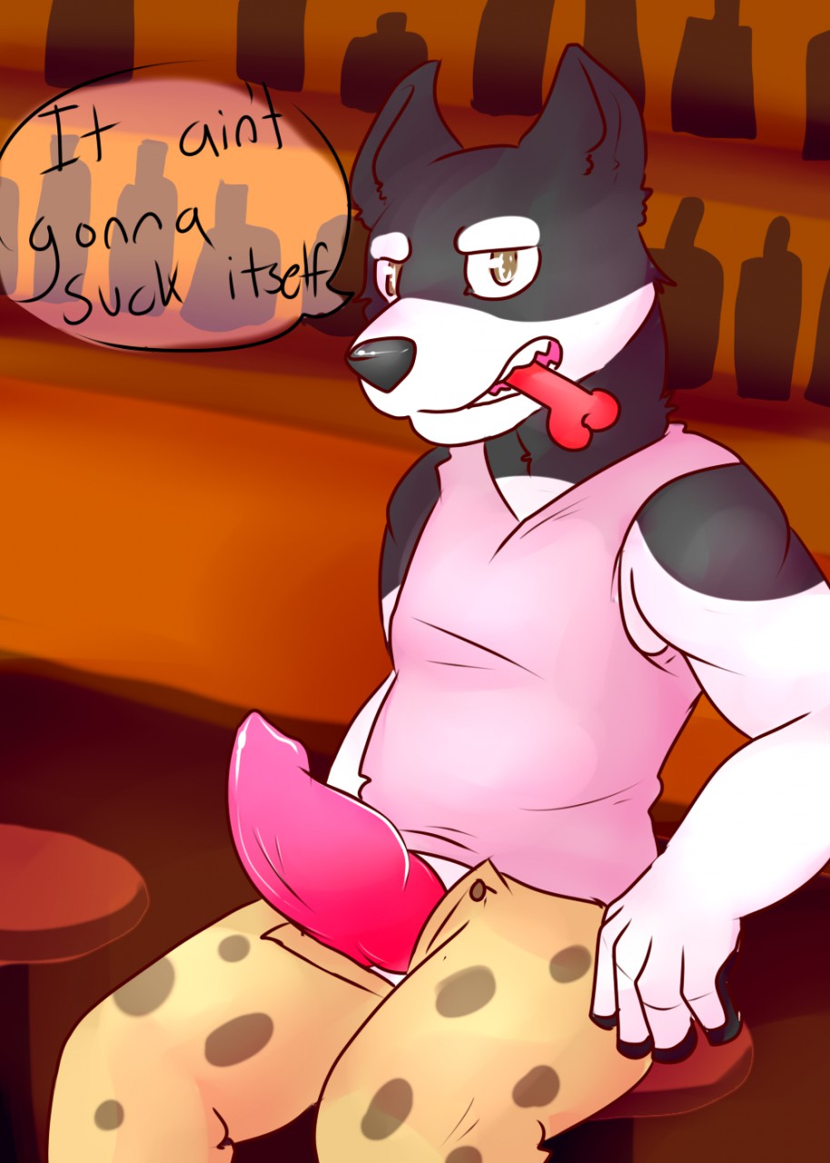 animal_genitalia anthro canine doggo_(undertale) furry male_only tagme undertale