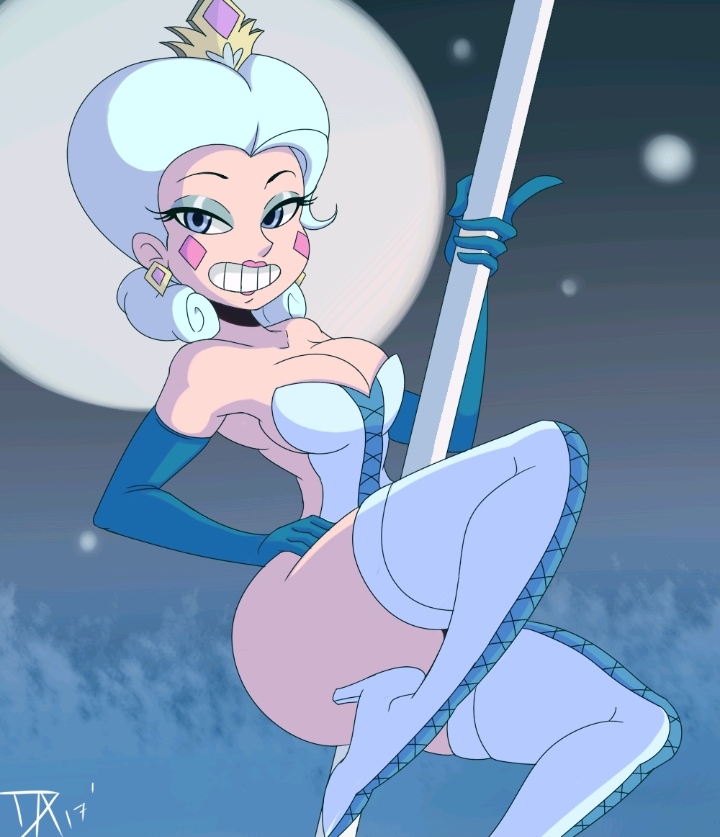 1milf 2017 big_breasts blue_eyes blue_gloves calarts_style corset crown dalley_le_alpha deviantart_link disney disney_channel elbow_gloves female female_only heels high_heels huge_breasts large_breasts legwear light-skinned_female light_skin looking_at_viewer makeup milf moon moon_background moon_butterfly mother opera_gloves pink_lipstick queen royalty smile smiling_at_viewer star_vs_the_forces_of_evil stripper stripper_pole teeth teeth_showing thick_legs thick_thighs voluptuous voluptuous_female