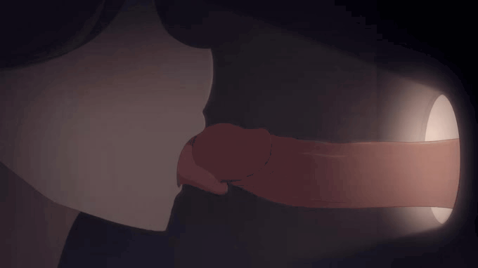 1boy, animated, eyeless, fellatio, female, glory hole, just the tip, kamuo, licking, licking penis, licking tip, male, oral, original, original character, penis, straight, tongue, tongue out, unseen male face