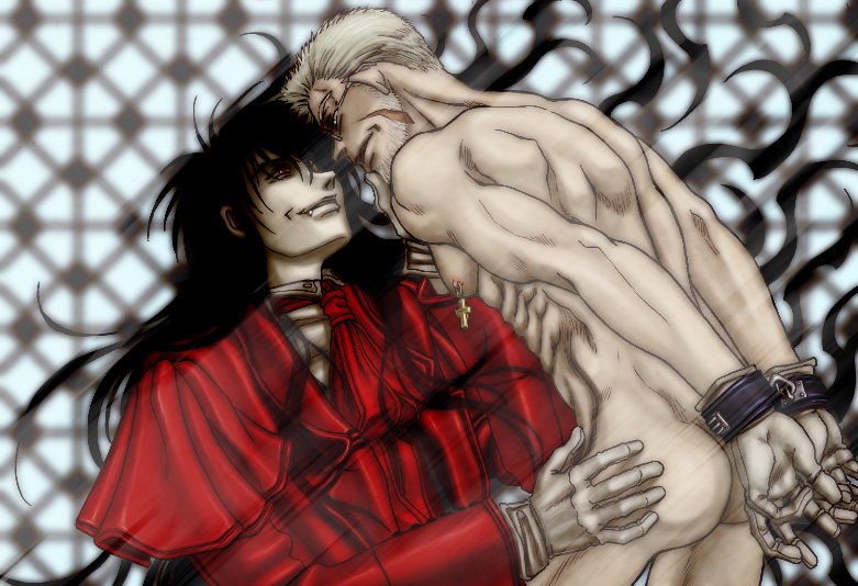 alexander_anderson alucard_(hellsing) hellsing male_only tagme