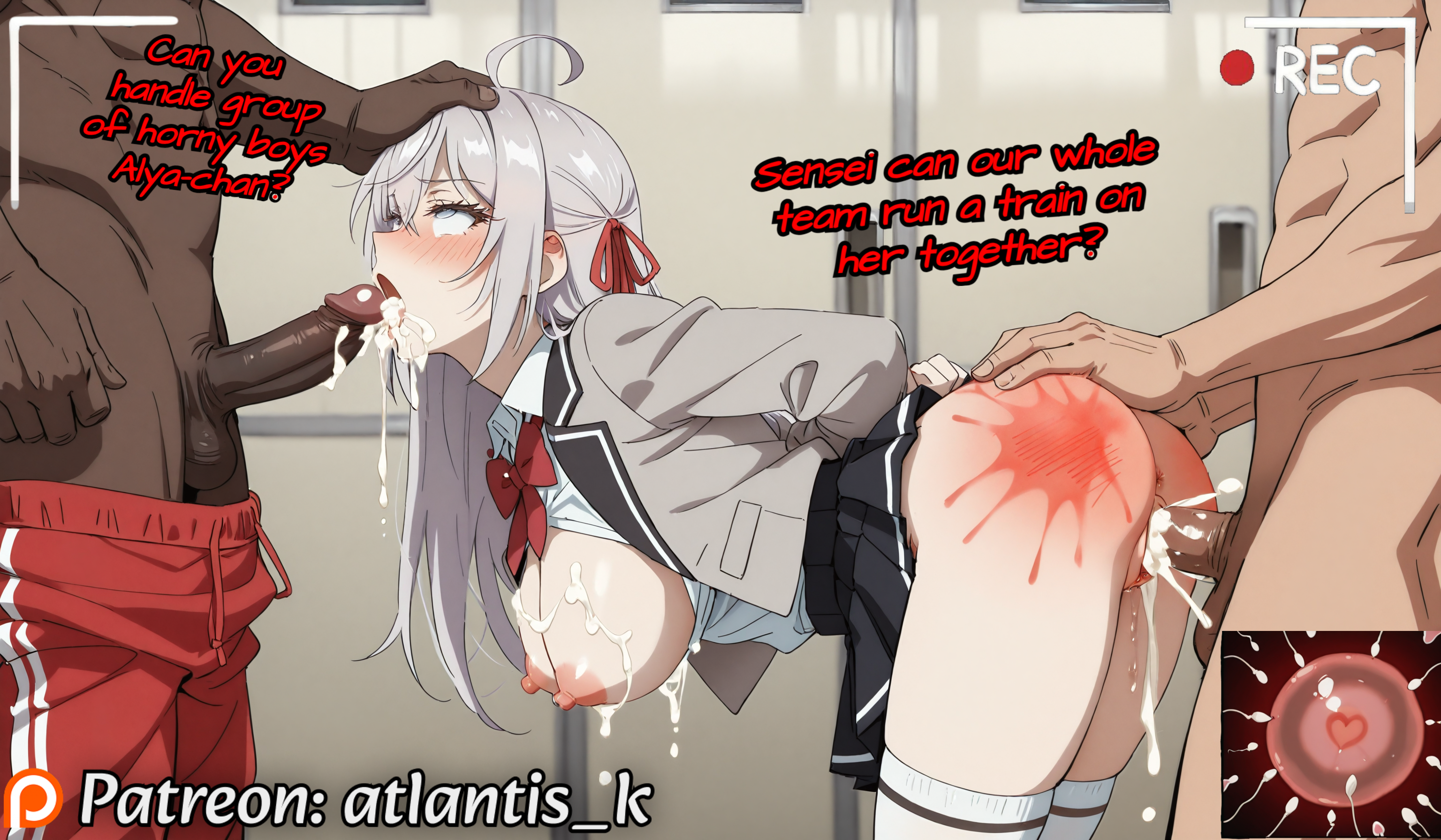 1:1, 16:9, 2025, 2025s, age difference, aged up, ai assisted, ai generated, alisa mikhailovna kujou, anime, anime character, anime coloring, anime screencap, anime screenshot, anime style, artist logo, artist name, artist signature, artist upload, asphyxiation, ass, atlantis k, big breasts, big penis, blackmail, blush, boobs, booty, breasts, broken, broken rape victim, cheating, cheating female, cheating girlfriend, cuckolding, cuckquean, cum, cum drip, cum in pussy, cum inside, cute, cute female, dark skin, dark-skinned male, forced, forced partners, forced sex, hi res, high quality, high resolution, highres, hips, horny, interracial, legs, mind break, mind broken, netorare, nipples, older dom younger sub, older male, older male and younger female, penis, perfect ass, perfect body, perfect boobs, perfect legs, petite, petite body, petite female, petite girl, prostitute, prostitution, rape face, rape meat, rape play, rape slave, rape victim, russian, russian female, tokidoki bosotto russian de dereru tonari no alya-san