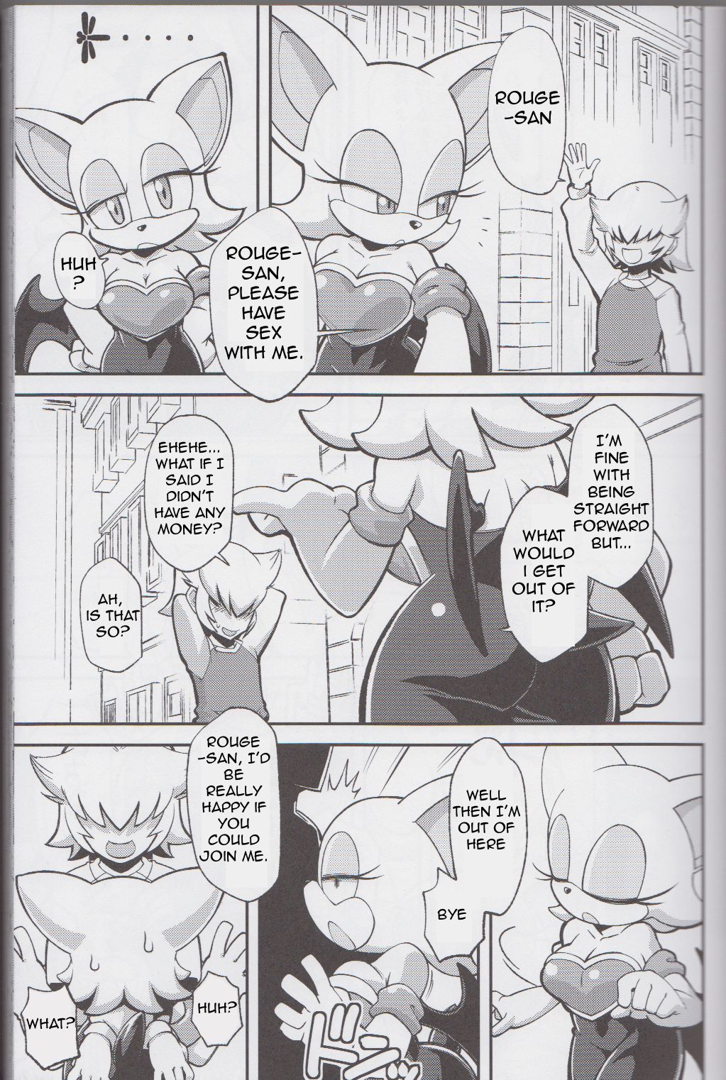 Rouge The Bat (Sonic (Series)) Rule 34 Image