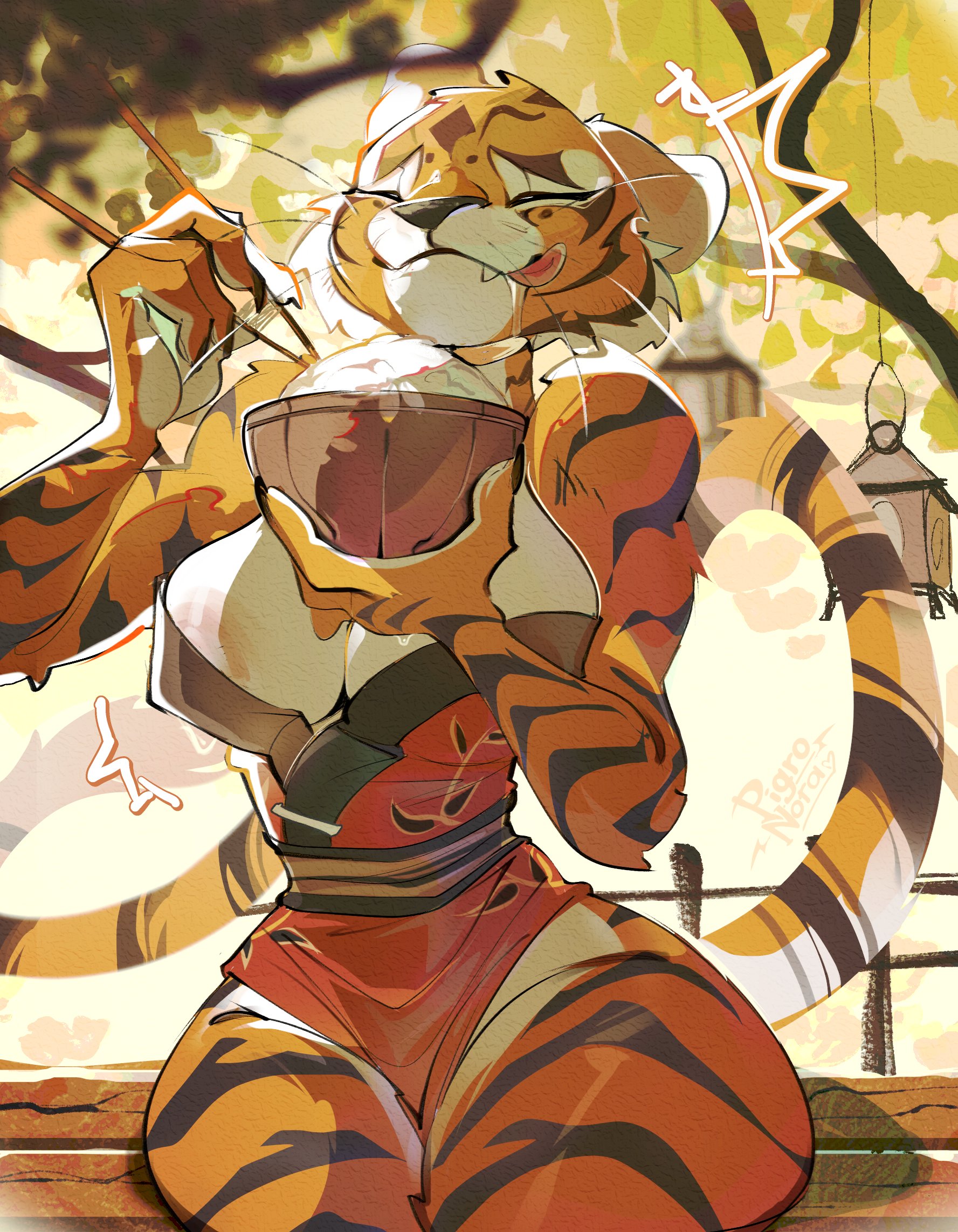 1girls, dreamworks, feline, feline humanoid, furry, furry female, furry only, kung fu panda, looking at viewer, master tigress, red eyes, tigress, tigress (kung fu panda), yellow sclera
