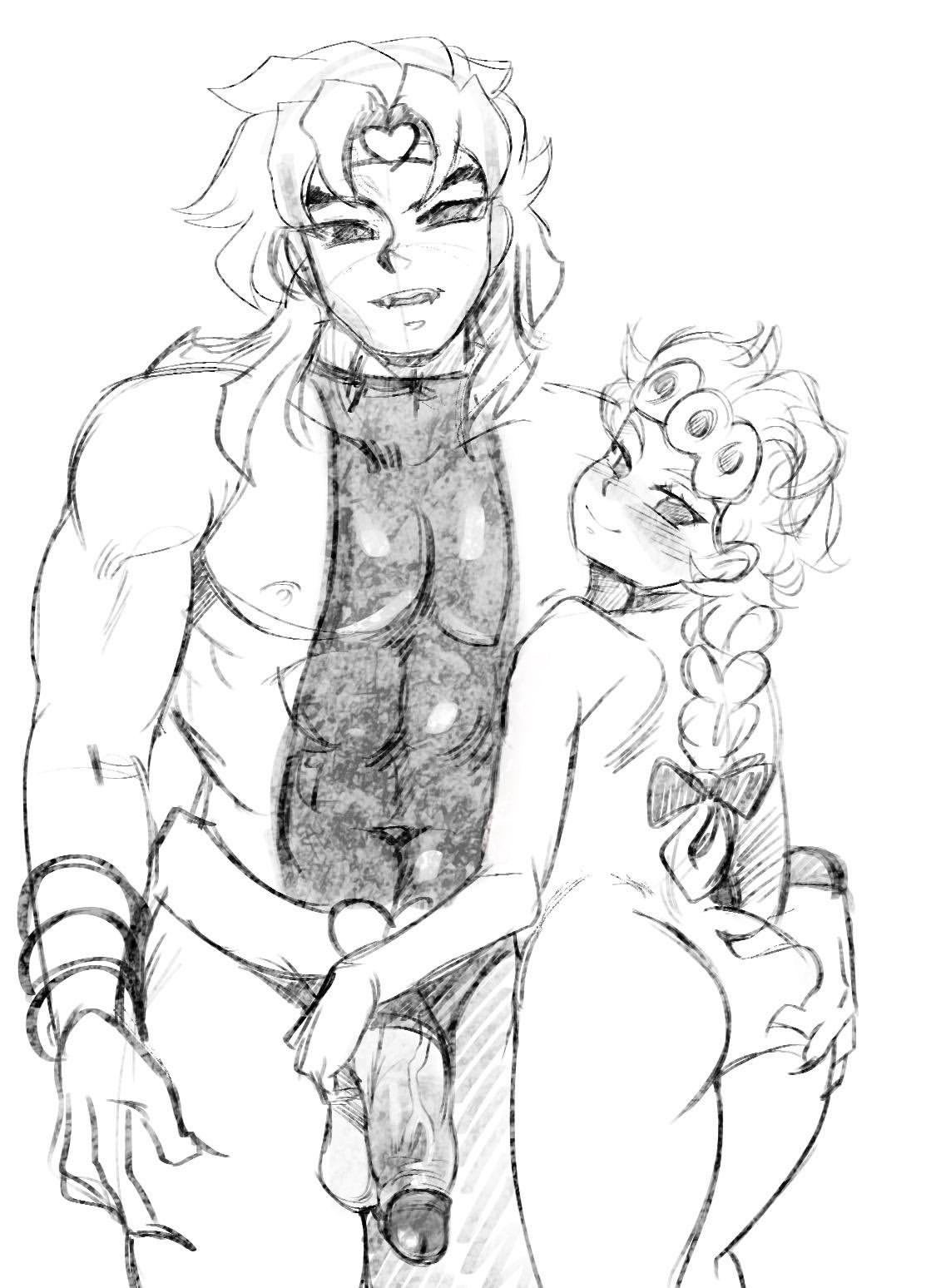 dio brando, drcockula, father and son, gay, giorno giovanna, incest, jojo's bizarre adventure, male, male only, stardust crusaders, vento aureo, yaoi