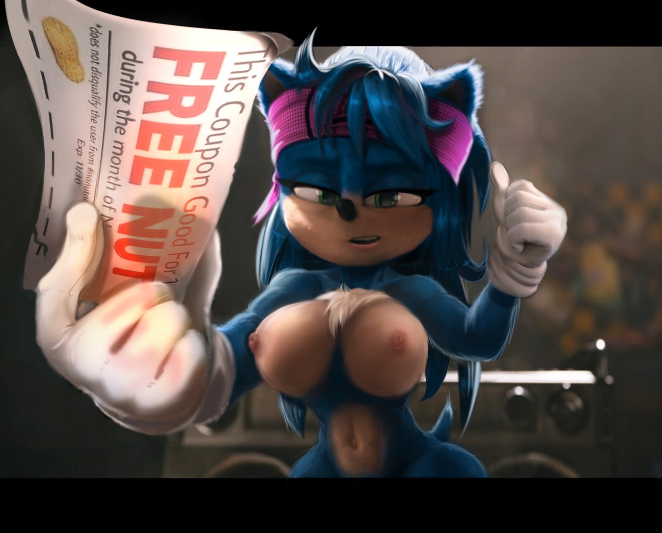 1girls, abs, anthro, ass, big ass, big breasts, big butt, bimbo, blue fur, blush, breasts, busty, casual, completely nude, curvy, edit, erect nipples, exposed torso, female, female only, fit, footwear, furry, genderswap, genderswap (mtf), handwear, headband, mostly nude, muscular, muscular female, naked, nipples, no nut november, nude, paramount pictures, rule 63, screenshot, screenshot edit, sega, shadman, sonic (series), sonic the hedgehog, sonic the hedgehog (film), sonic the hedgehog (series), sonique the hedgehog, thick thighs, wide hips