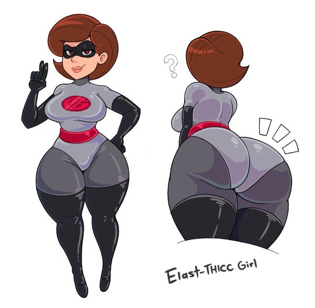 alternate_costume ass big_ass big_breasts disney elastigirl elastigirl_(the_incredibles_2_supersuit) helen_parr pixar smooth_skin the_incredibles the_incredibles_2 thick_thighs