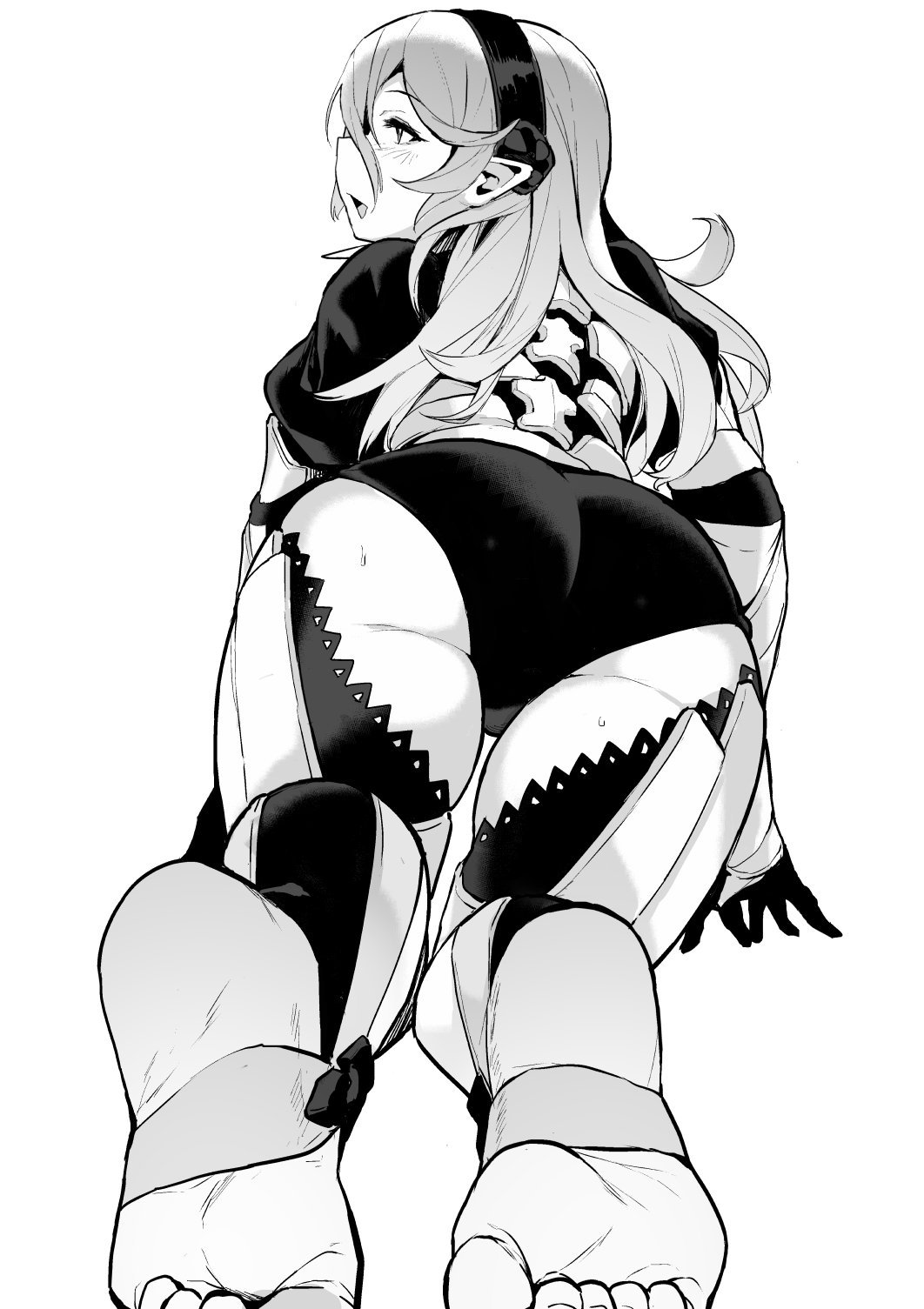 ass, breasts, corrin (fire emblem), corrin (fire emblem) (female), female, fire emblem, fire emblem fates, manakete, messatsu tan, tagme