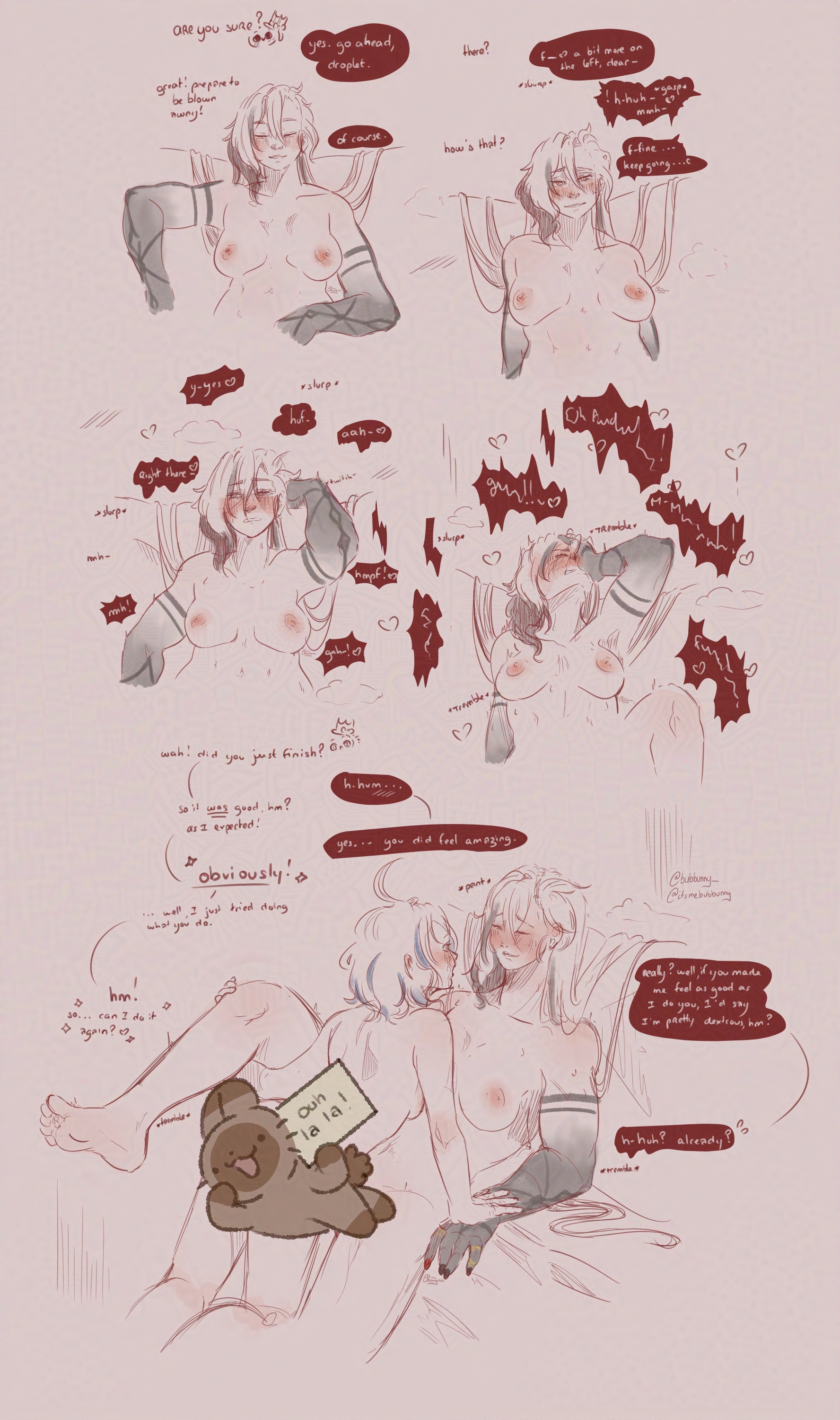 arlecchino (genshin impact), athletic, athletic female, bed, bedroom, bedroom sex, blush, boobs out, breasts, breasts out, censored, dickgirl, dominant female, female, female focus, female penetrated, fucked, fucked into submission, fucked senseless, furina (genshin impact), futanari, genshin impact, hoyoverse, implied futa, implied penetration, implied sex, itsmebubbunny, larger female, long hair, moan, moaning, naked, naked female, nipples, nude, nude female, older female, orgasm, orgasm face, penis in pussy, short hair, shorter female, smaller female, submissive female, taller female, tits out, trembling, trembling for pleasure, vaginal penetration, vaginal sex, younger female, yuri
