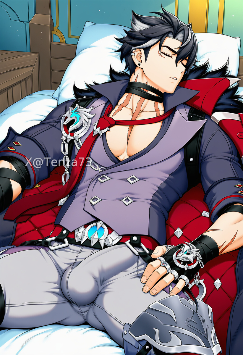 Wriothesley (Genshin Impact) Rule 34 Image