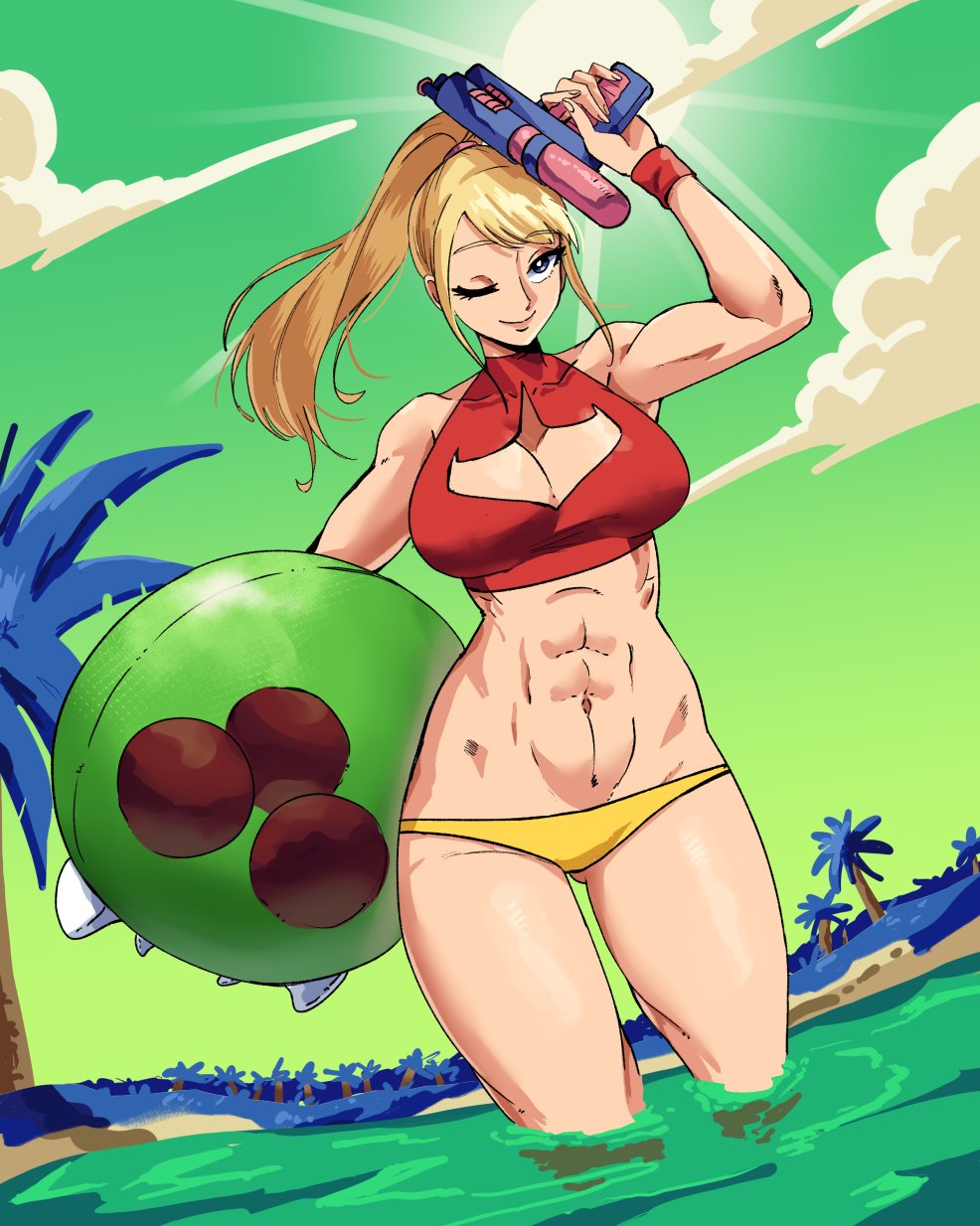 Samus Aran (Metroid) Rule 34 Image