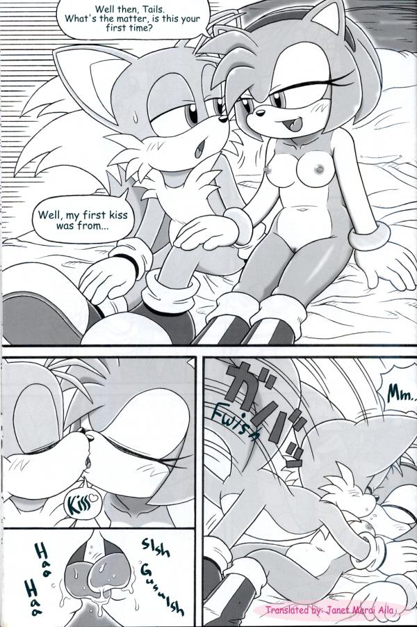 amy_rose anthro comic female fur furry_bomb hedgehog male mitsuharu_takura sonic_(series) sonic_the_hedgehog straight tails