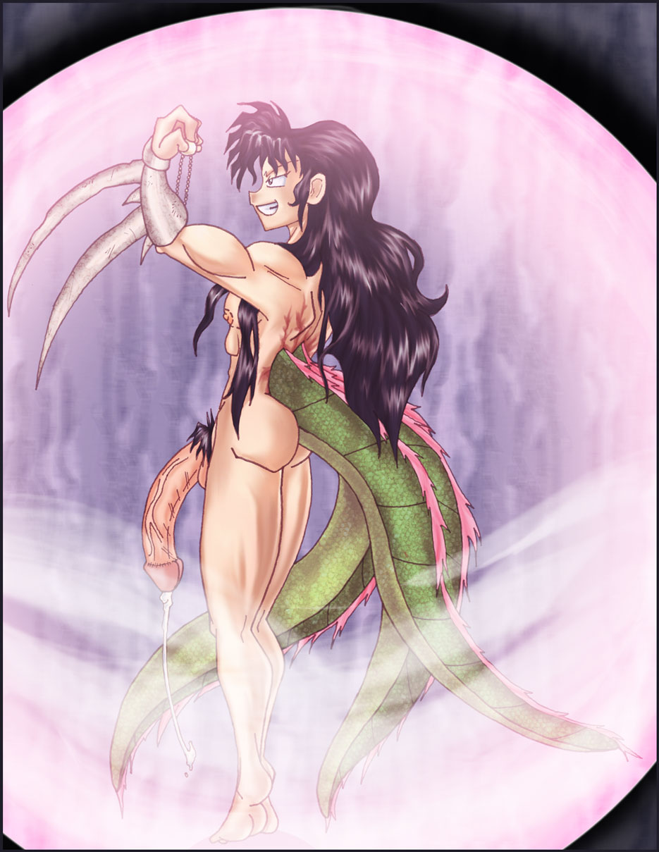 inuyasha male male_only naraku solo trainer_(artist)