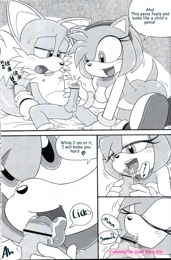 amy_rose anthro censored comic female fur furry_bomb hedgehog male mitsuharu_takura penis sonic_(series) sonic_the_hedgehog straight tails