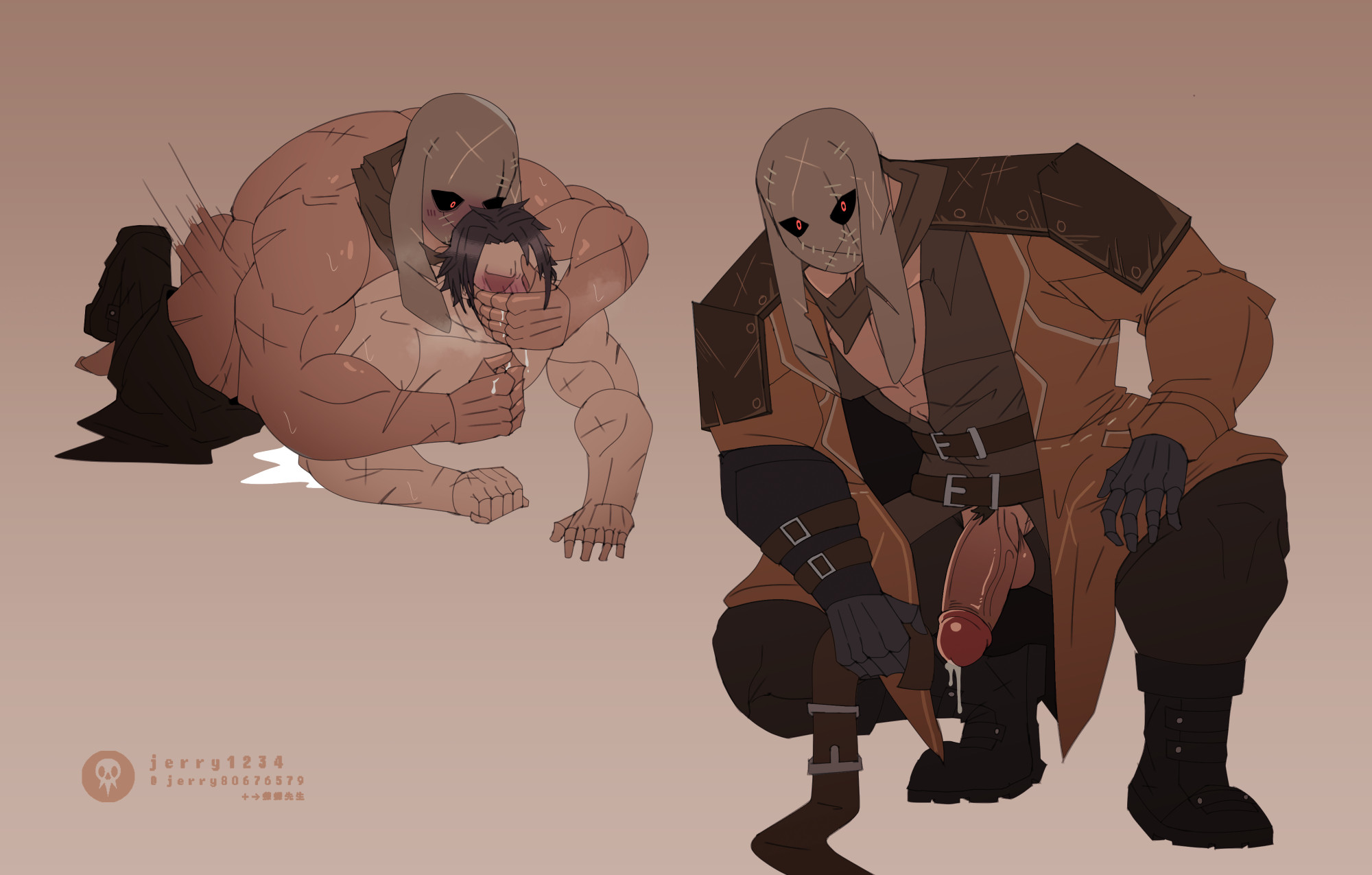 awooga, backshots, bara, belt buckle, breeding, canto 6 if it was epic, cute male, dead rabbits, gay, gay domination, gay sex, gooning, heathcliff (limbus company), honestly quite incredible, huge pectorals, jerry80676579, kuwabo~, limbus company, male, maledom, malesub, masked male, matthew (limbus company), meat toilet, men love men, muscular, muscular chest, muscular male, naked male, oh my god, oh my goodness gracious, pent up, project moon, rabbit, rape, scarred, scarred face, selfcest, sex slave, yaoi, yem, zooweemama