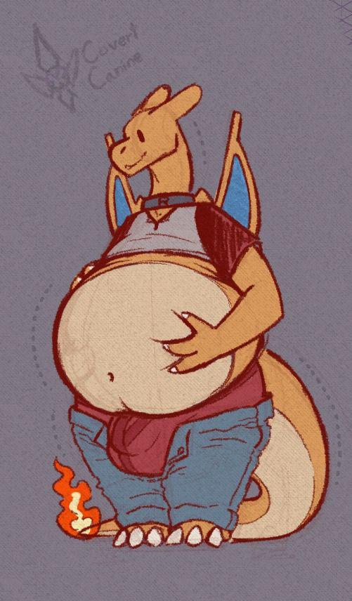 1boy 2019 anthro belly big_ass big_testicles bulge charizard chubby clothing covertcanine male male_only nintendo overweight pokémon_(species) pokemon pokemon_(species) pokemon_rgby razi_(covertcanine) simple_background solo testicles underwear video_games wide_hips