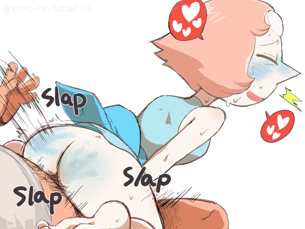 ass ass_slap blush clothed clothing gnome-no pearl_(steven_universe) penis pubic_hair steven_universe straight tagme unseen_male_face vaginal_penetration