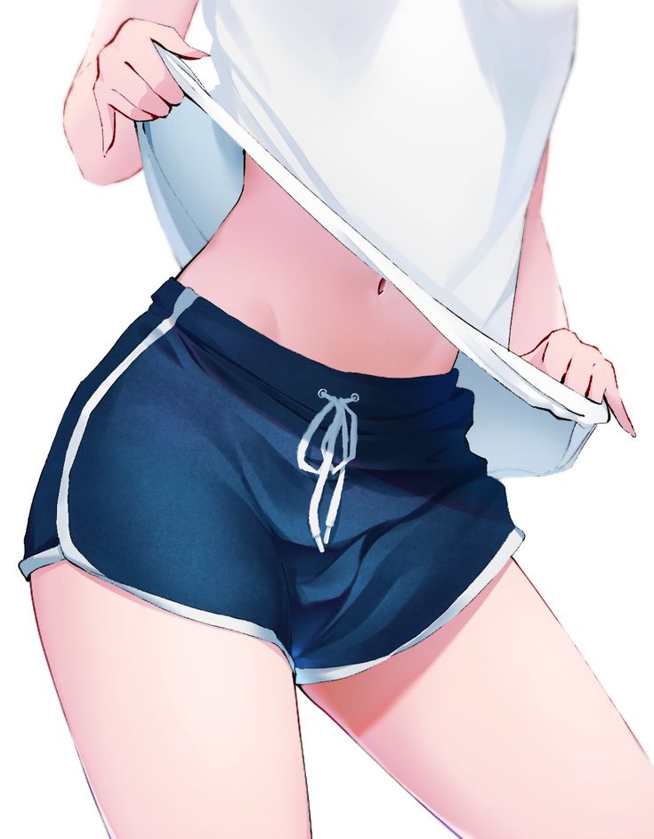 1boy, 1femboy, belly, belly button, femboy, feminine male, legs, shirt, shirt lift, shorts, shower, showing off, thighs