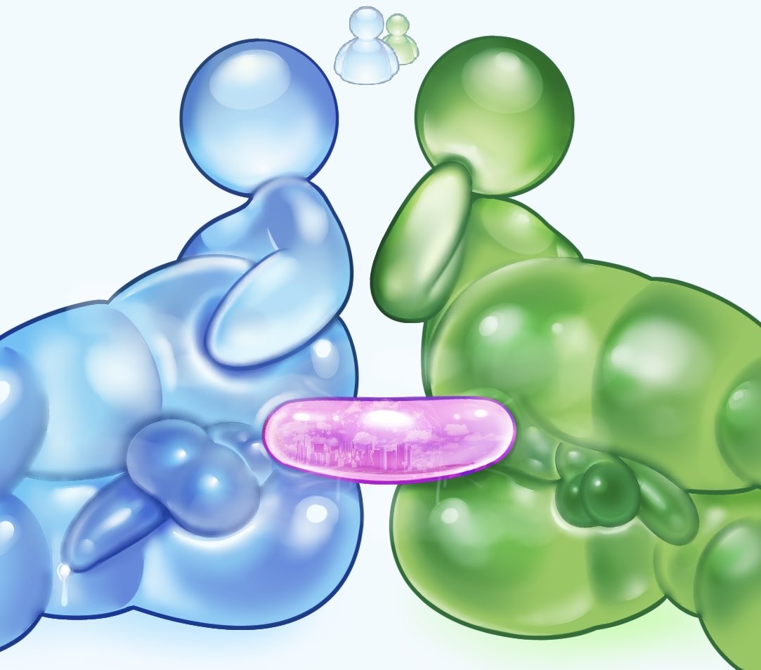2026, 2boys, 2d, 2d (artwork), 2d artwork, accurate art style, aero, anal juice, anal object insertion, anus, ass, asshole, balls, ballsack, blue body, boy, bunnydudeart, butt, cock, dick, digital drawing (artwork), digital media (artwork), dildo, dildo in ass, dildo penetration, double dildo, frutiger aero, gay, gay anal, gay male, gay masturbation, grabbing, grabbing ass, grabbing own ass, green body, homosexual, homosexual male, homosexual masturbation, male, male only, messenger, penis, precum, precum bubble, precum drip, reference image, shared dildo, shared object insertion, tagme, testicles, white background, windows xp