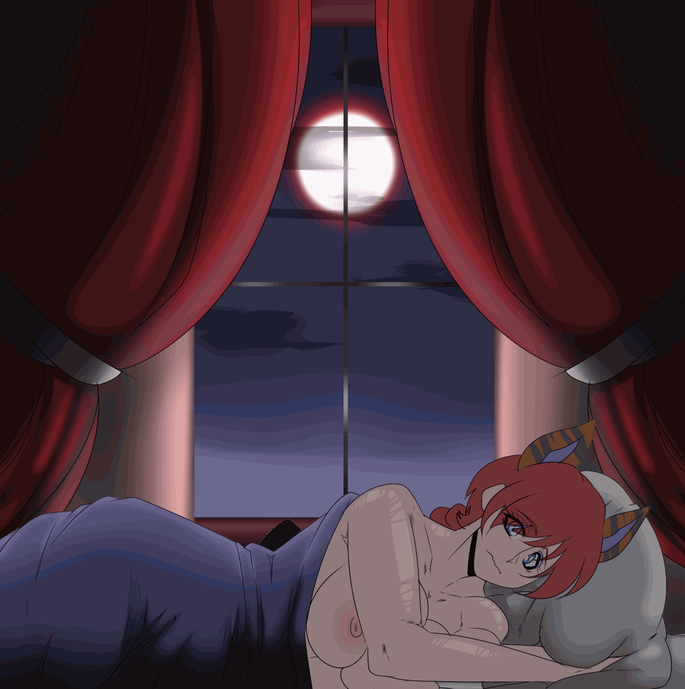 2girls, amazon, animated, bimbo, breasts, cat ears, female, female only, genderswap, genderswap (mtf), gigantic breasts, large breasts, lightning flash, multiple females, multiple girls, okioppai, ranma 1/2, ranma saotome, ranma-chan, rule 63, shampoo (ranma 1/2), sneaking, spooky, yuri
