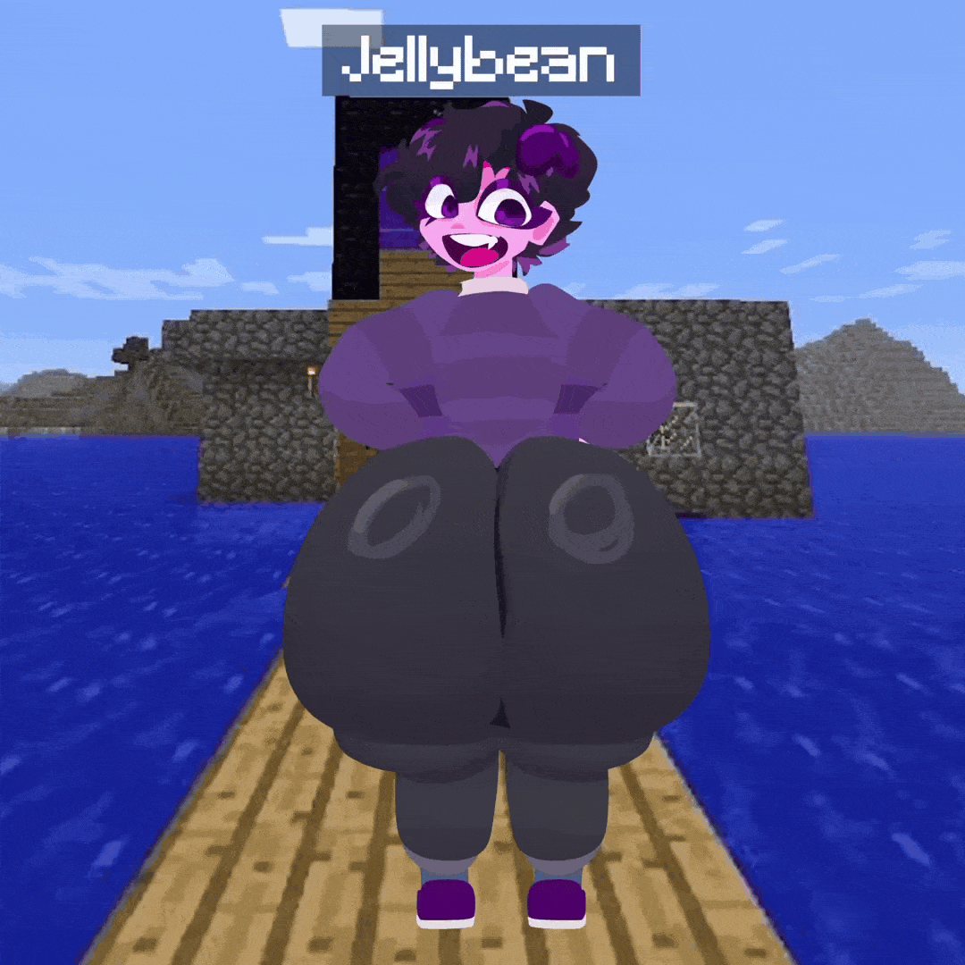 1girl, 1girls, 2026, 2d, 2d (artwork), 2d animation, 2d art, 2d artwork, animated, animated gif, ass, ass bigger than head, ass crack, ass focus, big boobs, big breasts, boobs, breasts, butt, butt crack, butt focus, fat ass, fat butt, female, female focus, female only, fully clothed, gif, girl, greaseyhair, happy, huge ass, huge butt, jellybean, jellybean (mcyt), jellybean (youtube), jellybean (youtuber), large ass, large boobs, large breasts, large butt, looking at viewer, looking back, massive ass, massive butt, mcyt, minecraft, minecraft youtubers, solo, solo female, solo focus, tagme, tiktok, tiktoker, tits, twerk, twerking, twitch, twitch streamer, twitch.tv, twitter, twitter username, youtube, youtuber, youtuber girl, youtuber sona, youtubers