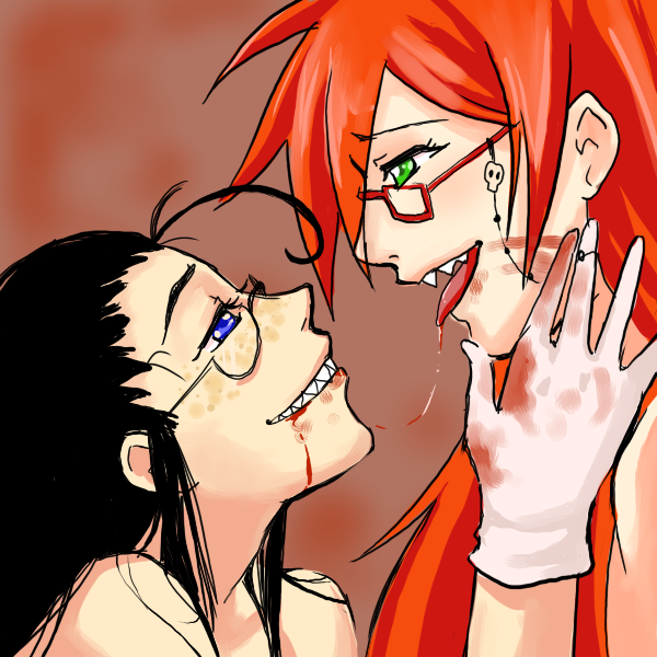 black_butler crossover grell_sutcliff hellsing kuroshitsuji male_only rip_van_winkle