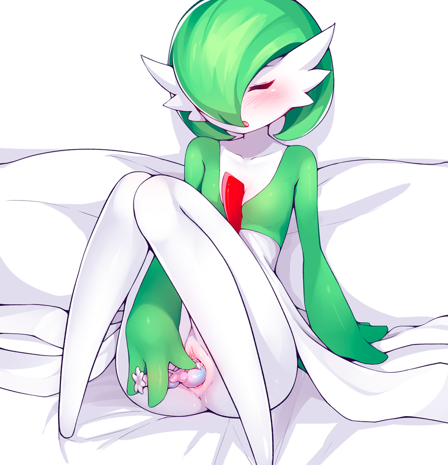 1girls anthro anthrofied feet female female_only flat_chest gardevoir hair_over_one_eye hatterene kerasu long_legs masturbation nintendo no_breasts penetration pokémon_(species) pokemon pokemon_(species) pokemon_rse pussy ricegnat solo toy vaginal_penetration wide_hips