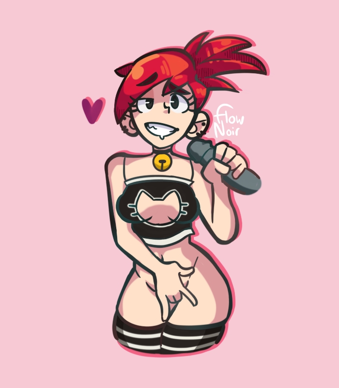 1girls, bell collar, big penis, breasts, cartoon network, cat lingerie, clothing, cute, female, female only, flownoir, foster's home for imaginary friends, frankie foster, grabbing penis, lingerie, male, masturbation, neko, penis, pussy, sex slave, sharp teeth, small breasts, solo, wet pussy