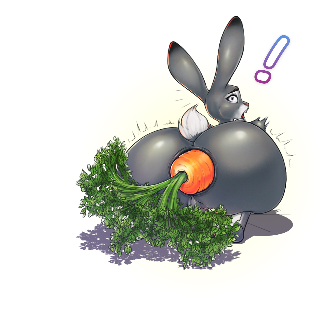 1girls, 2019, anthro, ass, big ass, breasts, carrot, cheek tuft, closed eyes, dalwart, disney, ears down, facial tuft, female, female only, fur, grey body, grey fur, hi res, judy hopps, lagomorph, leporid, mammal, nipples, nude, pink nose, pivoted ears, pussy, rabbit, ritteralmond, scut tail, solo, tuft, zootopia