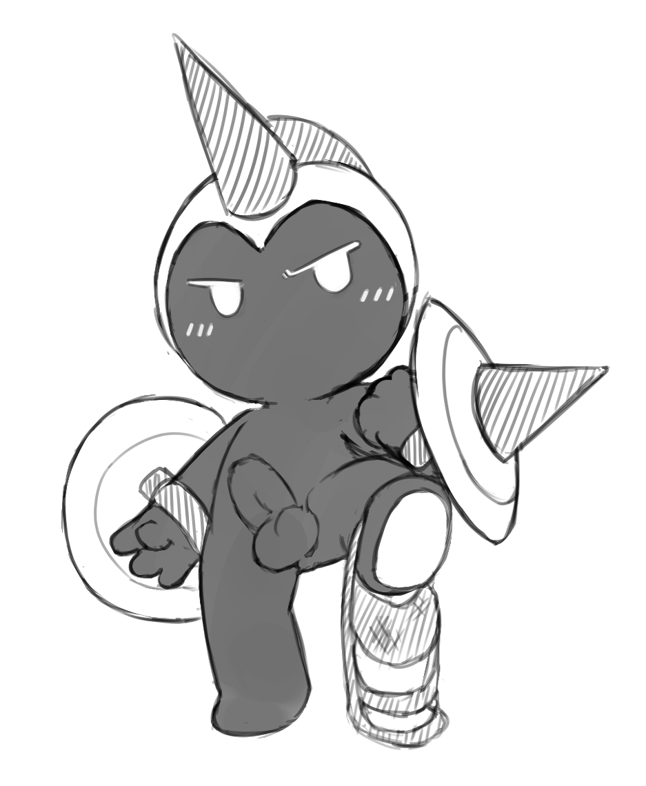 1boy 2019 anthro anthrofied armor big_head clothing combat_helmet digital_media_(artwork) dot_eyes erection eye_contact falinks full-length_portrait grey_body grey_skin headgear helmet holding_object holding_shield humanoid humanoidized jockstrap looking_at_viewer male male_only monochrome nintendo oob pokémon_(species) pokemon pokemon_rse pokemorph portrait shield simple_background sketch standing testicles toony underwear underwear_around_ankle video_games white_background