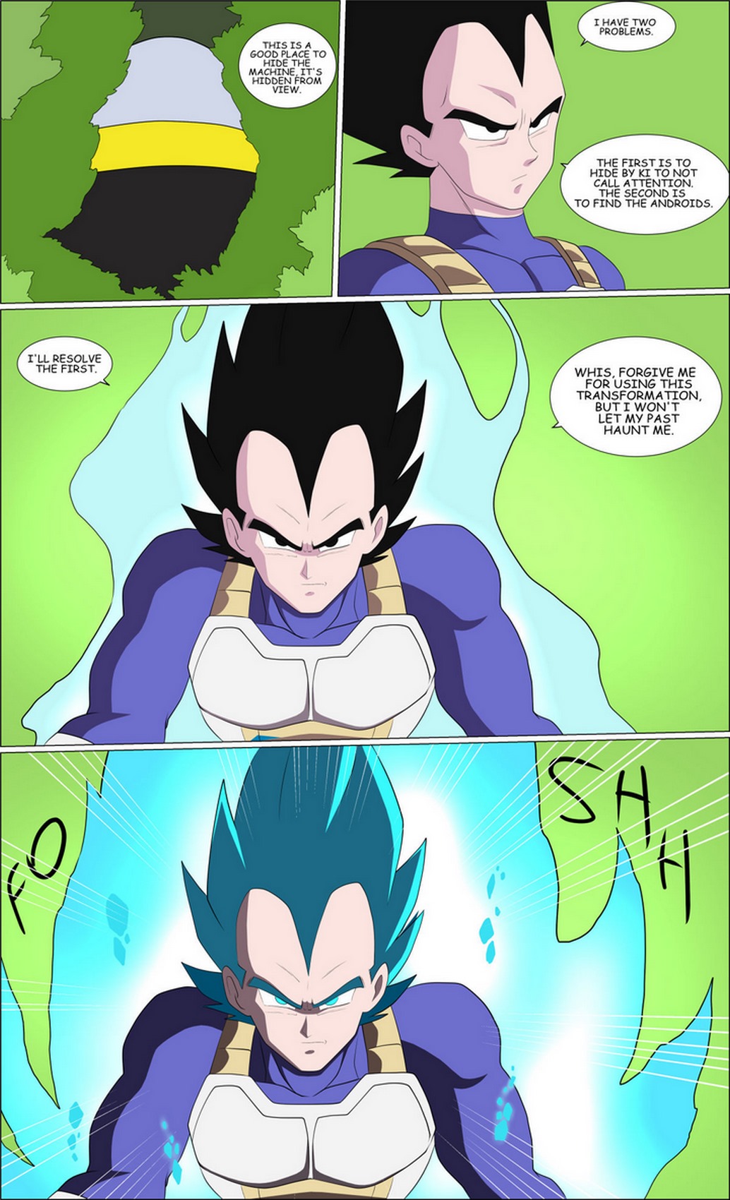 big_breasts color dragon_ball dragon_ball_super dragon_ball_z large_breasts super_saiyan_blue vegeta zetarok