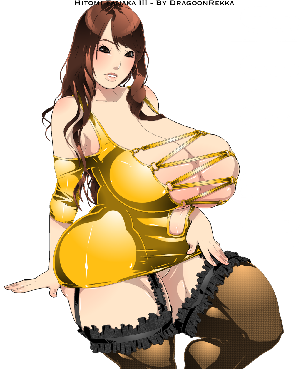 1girls alpha_channel artist_name blush breasts brown_eyes brown_hair bust busty cleavage dragoonrekka eyelashes female for_sticker_use gigantic_breasts highres hips hitomi_tanaka huge_breasts large_breasts lingerie lips long_hair no_background open_clothes pink_lips png porn_star shiny_breasts shiny_hair shiny_skin simple_background smile solo sticker_template thick_legs thick_thighs thighhighs thighs transparent_background transparent_png voluptuous wide_hips