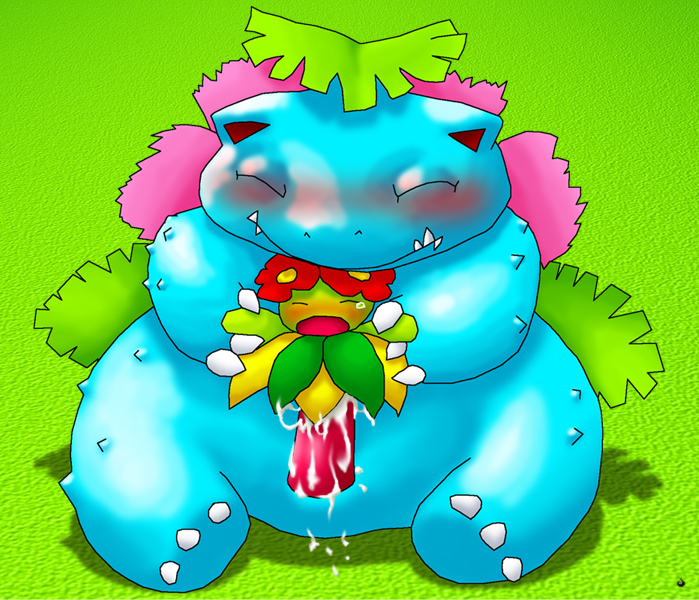 bellossom blush color cum day female front_view male nintendo nude outdoors penis pokémon_(species) pokemon pokemon_(species) pokemon_gsc pokemon_rgby sex spooky_(artist) tagme venusaur