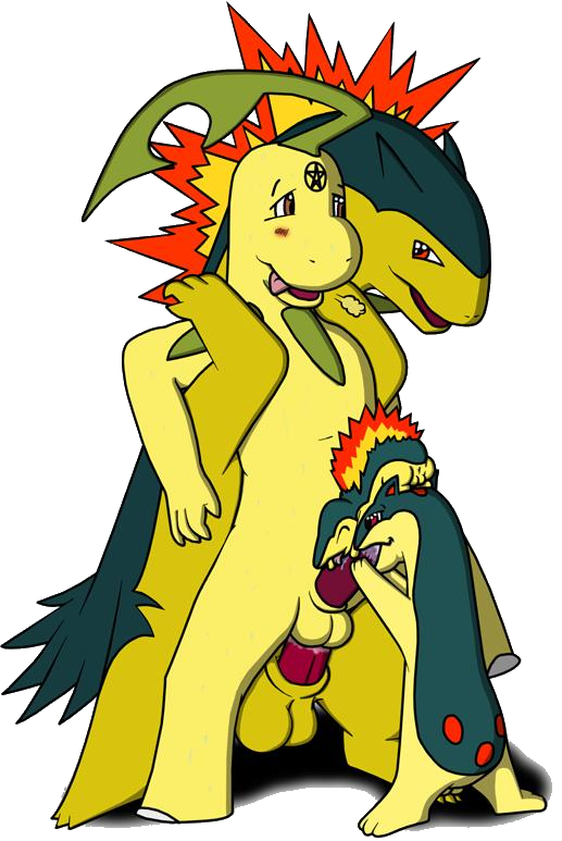 bakphoon bayleaf bayleef cyndaquil hinoarashi_(pokemon) m_stuarn magmarashi male/male male_only nicobay pokemon pokemon_(species) quilava smooth_skin typhlosion