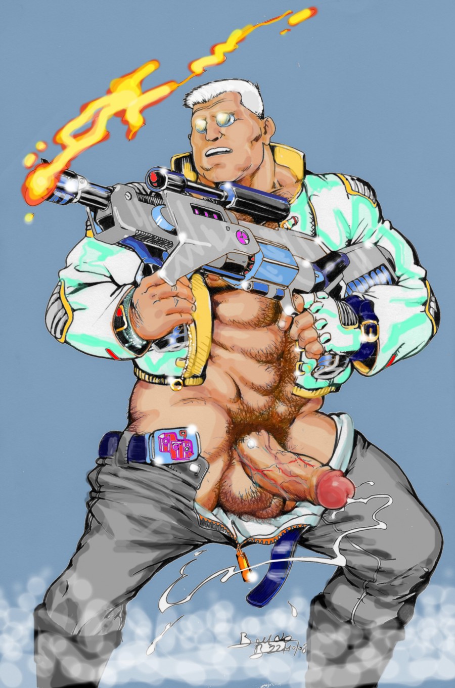 1boy batou ghost_in_the_shell male male_only solo tagme