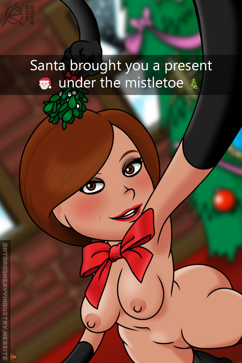 2019 areolae artist_logo artist_signature ass background bare_ass bare_breasts bare_hips bare_midriff bare_shoulders bare_thighs bedroom_eyes big_thighs black_boots black_gloves blurry_background blush bottomless bow breasts brick_wall brown_eyes brown_hair busty christmas christmas_tree color colored colored_background curvaceous curvy detailed_background disney elastigirl elbow_gloves emoji eyelashes eyes eyeshadow female female_focus female_only functionally_nude hair hairless_pussy helen_parr hips legs lips lipstick looking_at_viewer makeup medium_hair midriff milf mistletoe mother mouth naked_boots naked_gloves naked_ribbon navel nipples no_bra no_panties open_mouth pixar presenting_breasts pussy ragnar_oktopod red_bow red_lipstick red_ribbon santa_claus seductive selfie selfie_pose shoulders showing showing_off smile smooth_skin snowing solo solo_female solo_focus stretching stretchy super_powers superhero superheroine teasing text text_message the_incredibles thigh_boots thighs tongue topless upper_teeth url voluptuous vulva wife window