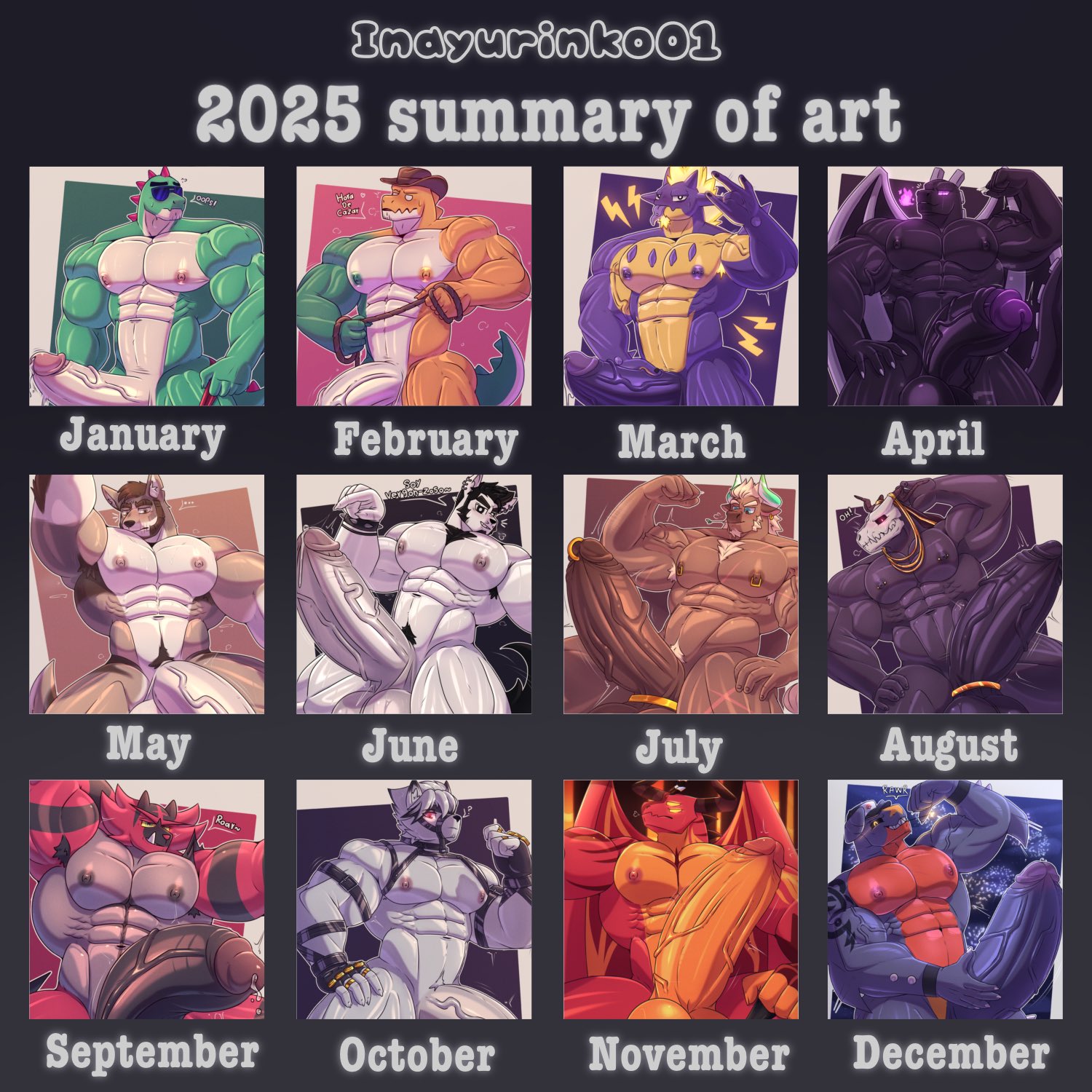 12boys, anthro, art summary, balls, bara, boner, bovid, bovine, boys, brawl stars, buzz (brawl stars), canid, canine, canis, cattle, coyote, crocodile, dallawan, dragon, echo project, elias ainsworth, ender dragon, erection, felid, garchomp, gay, gummigoo (the amazing digital circus), hellaverse, helluva boss, inayurinko, incineroar, male, male only, mammal, minecraft, nude, penis, pokemon, precum, precum drip, precum on penis, reptile, satan (helluva boss), scalie, the amazing digital circus, the ancient magus bride, the smoke room, toxtricity, von lycaon, william adler, wolf, xxl woofia, yaoi, yiff, zenless zone zero
