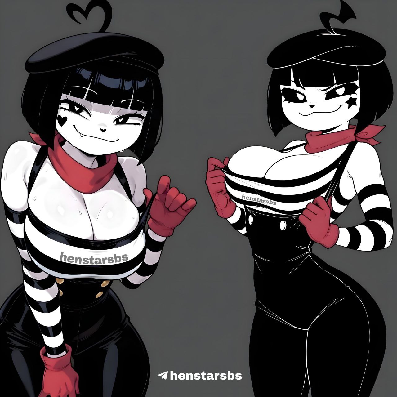 ai generated, bonbon (derpixon), chuchu (derpixon), female, female only, henstarsbs, mime and dash, tagme